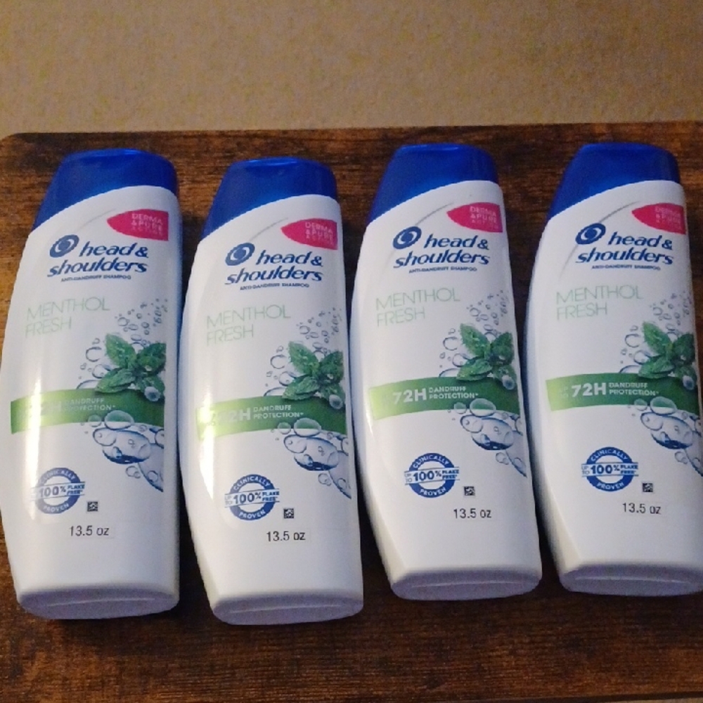 Rare! Menthol Fresh Head & Shoulders Anti-Dandruff Shampoo 13.5 oz - Picture 8 of 8